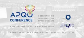 22nd APQO Conference in Rotorua, New Zealand in November 2016