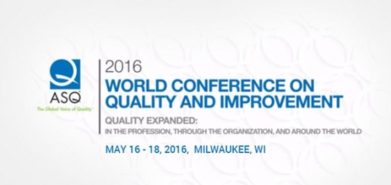 2016 World Conference in Milwaukee, Wisconsin in May 2016